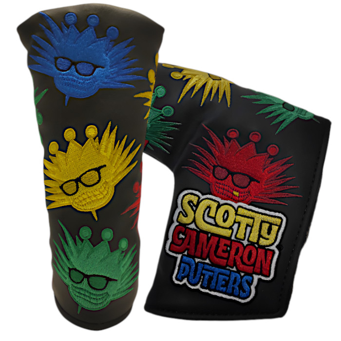 スコッティキャメロン　ハロウィンパターカバー　オーストリッチ　本物 スコッティキャメロン ハロウィンパターカバー オーストリッチ